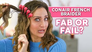 Conair French Braider… Will it Work  FAB or FAIL [upl. by Inahteb]