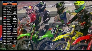 AMA Supercross 2023  Detroit  250  450 Main Event [upl. by Hertz573]