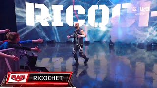 Ricochet Entrance  WWE Monday Night Raw March 25 2024 [upl. by Neellok]