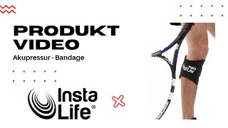 Insta Life®  Kniebandage Akkupressur SportBandage für die Wade  für Damen und Herren [upl. by Raman]