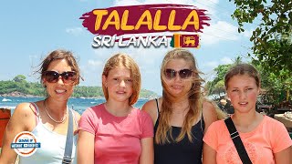 SRI LANKA BEACH 🏖 and Sri Lankan FOOD 😋🇱🇰 Talalla Tropical Escape  197 Countries 3 Kids [upl. by Avraham]