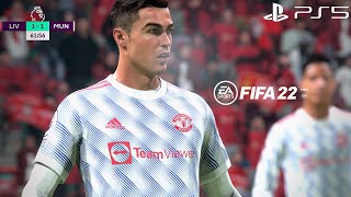 FIFA 22  Liverpool vs Manchester United  PS5 Next Gen Gameplay  Premier League Full Match  4K [upl. by Mccomb434]