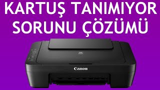 Canon Yazıcı Kartuş Tanımıyor Sorunu Çözümü [upl. by Alrzc]