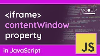 Accessing an iframe document contentWindow  JavaScript Tutorial [upl. by Eppie]