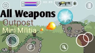 Mini Militia  Game Play  Multi  Gun Fight Game  Online Multi Player Game  Outpost Game Play [upl. by Otha202]