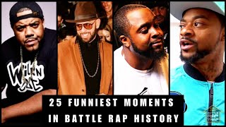 25 Funniest Moments In Battle Rap History Part 1‼️ MUST SEE [upl. by Denni]