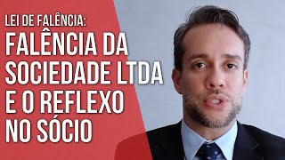 FALÊNCIA DA SOCIEDADE LIMITADA E O REFLEXO NO SÓCIO  LEI DE FALÊNCIA  Direito Empresarial [upl. by Jarrod]