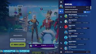 Fortnite en vivo Jugando y charlando de chill 25 [upl. by Nollat]