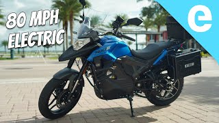 First Low Cost 80 MPH Electric Motorcycle CSC RX1E Review [upl. by Theron729]