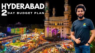 Hyderabad 2 Days Budget Itinerary  Hyderabad Complete Travel Guide Top 10 Places to Visit [upl. by Aretak83]