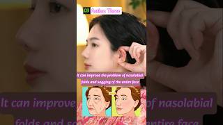 Antiaging face yoga and glowing skin for tighten the face sagging apple muscles yoga faceshorts [upl. by Janenna545]