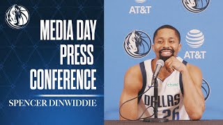 Spencer Dinwiddie  2425 Media Day Press Conference  93024 [upl. by Aneeh]