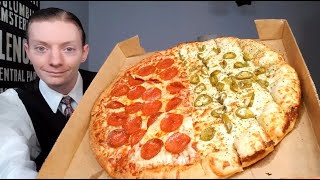 Little Caesars NEW SlicesNStix Jalapeno Pizza Review [upl. by Perri]