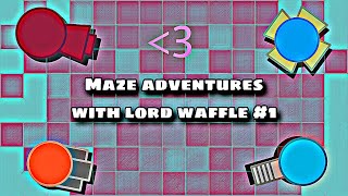 Diepio Mobile …But… There’s Love Betrayal and MYSTERY  Maze adventures with lord Waffle 1 [upl. by Zanze]