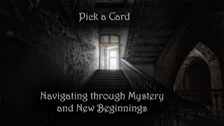 Pick a Card  Navigating Through Mystery and New Beginnings  A Message from your Guides [upl. by Genna]