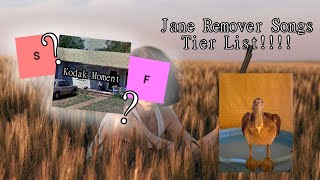 Jane Remover Songs Tierlist [upl. by Horacio984]