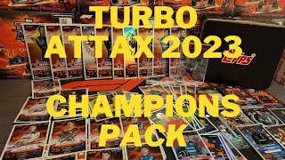 Unboxing  Champions Pack  Topps F1 Turbo Attax 2023 Indian Edition [upl. by Iruam]