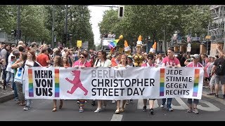 CSD Berlin 2017  Berlin Pride 2017  1 [upl. by Attiuqehs]