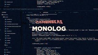 Pamungkas  Monolog Lyrics Video [upl. by Goulet]