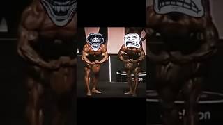 Markus Ruhl VS Ronnie Coleman posing at Mr Olympia shorts viral [upl. by Ettezoj910]