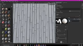 Creating Tileable Textures in Substance Painter Procedural amp Baking [upl. by Urbanna654]