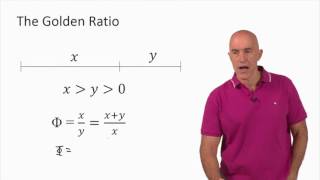 The golden ratio  Lecture 3  Fibonacci Numbers and the Golden Ratio [upl. by Armin118]