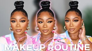 My Current Makeup Routine  Tamara Renaye [upl. by Adnwahsar]