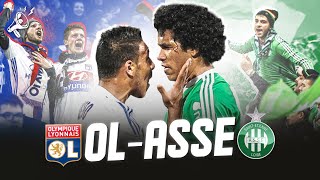 LYON  SAINT ETIENNE  le plus GROS DERBY de FRANCE 🔥🇫🇷Son Histoire [upl. by Hteb]