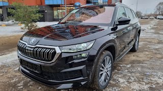 Skoda Kodiaq Laurin amp Kliment 2022г максималка 7 мест фаркоп 20t  180 лс 4×4 цена 5250000 [upl. by Arden]