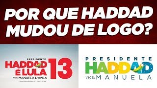 O que está por trás da mudança de logo do Haddad  por Renan Santos [upl. by Phebe310]