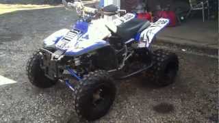 Yamaha warrior 350 366 custom rebuild 2011 [upl. by Bruner]