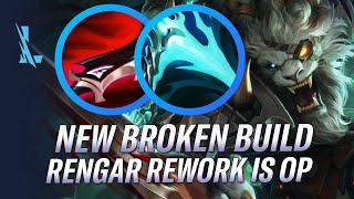 NEW BROKEN RENGAR BUILD RENGAR REWORK IS BROKEN RIOT PLEASE NERF RENGAR  RiftGuides  WildRift [upl. by Ientruoc]