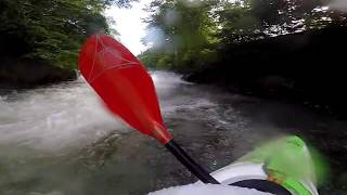 Nantahala River  Big Wesser Falls  Worser Wesser [upl. by Proudlove]