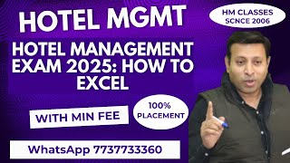 Hotel Management Exam 2025 How to Excel [upl. by Thor38]