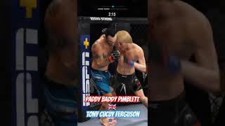 Paddy baddy pimblett paddypimblett VS Tony Cucuy Ferguson tonyferguson ufchighlights ufc4clips [upl. by Sitelc]