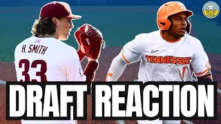 SEC Baseball Weekly Ep 3 MLB Draft 2024 Reaction [upl. by Oah]