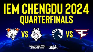 День 1  Playoffs  IEM Chengdu 2024  КРИВОЙ ЭФИР [upl. by Xxam]