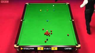 Ronnie OSullivan Vs Ali Carter Final Full Match Session 2 WSC 2012 [upl. by Ainos]