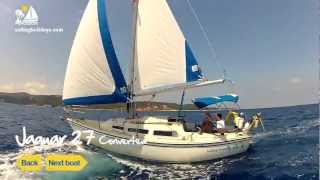 Sailing Holidays  Jaguar 27 Converted  Flotilla Sailing [upl. by Phylis73]