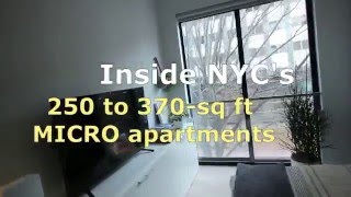 Inside Carmel Place NYCs first micro apartment building [upl. by Kimitri566]