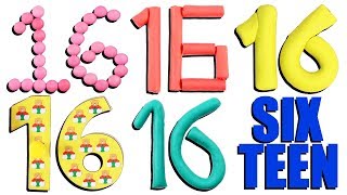 Learn 16  Learn Number 16  Learn To Count  11 to 20  Number Song  Numbers For Kids  Children [upl. by Zellner860]