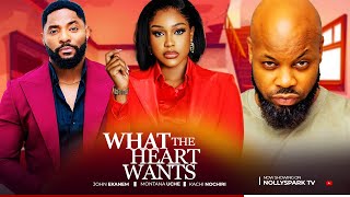 WHAT THE HEART WANTS  UCHE MONTANA JOHN EKANEM  2024 LATEST NIGERIAN NOLLYWOOD LOVE MOVIE [upl. by Nayrda]