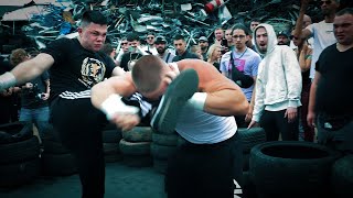 The MOST Brutal German BareKnuckle Fight quotNO RULEZquot  FrontiereRespects of The Streets [upl. by Cate]