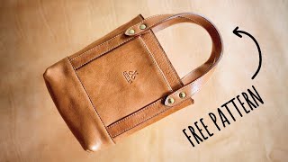 You Can Make this Leather Mini Tote [upl. by Levison599]