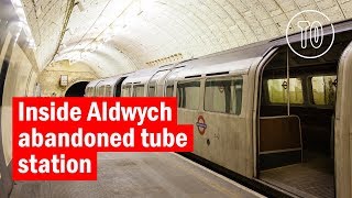 Inside abandoned Aldwych station  City Secrets  Time Out [upl. by Weinrich]