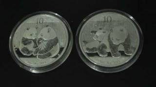 Silver Panda Coins  2009 and 2010 [upl. by Elison363]