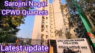 Sarojini Nagar CPWD quarters Type2 Allotment about to start soon [upl. by Gerkman976]