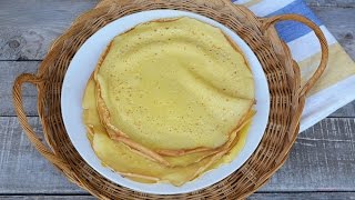 Ricetta Crepes perfette al parmigiano senza burro  Ricette che passione [upl. by Ynahirb]