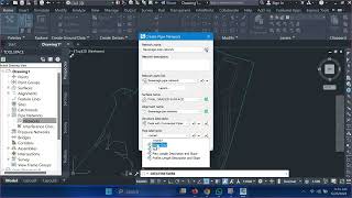 How to create Sewerage pipe network amp profile in civil 3d autocadcivil3d [upl. by Aiello33]