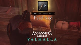 Assassins Creed Valhalla Fyrd Axe Location [upl. by Atat]